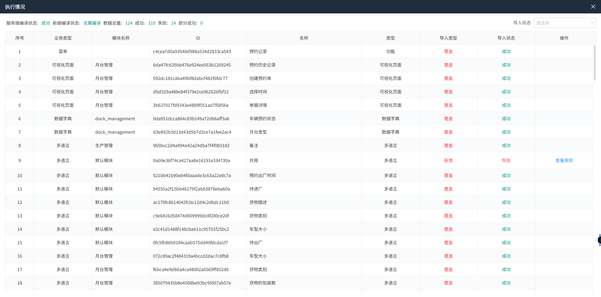 后端开发文档 模块导入导出注意事项